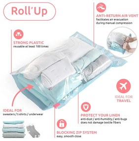 Saci de vidat 4 buc. Roll Up S – Compactor