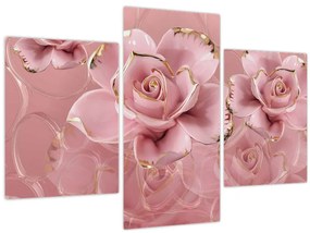 Tablou - Decor floral (90x60 cm)