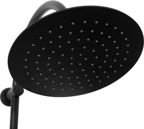 Baterie pentru dus Vigo negru mat - H99 cm