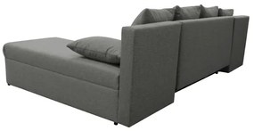 Colțar extensibil universal în formă de U cu spațiu de depozitare ALMEIDA antracit