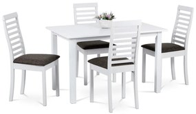 Set mobilier sufragerie Churton-4000 WT (alb + maro) (pentru 4 persoane). 1120662