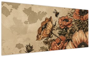 Tablou - Pajiștea albinelor II. (120x50 cm)