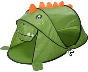 Cort pliabil rapid pentru copii cu protecție UV50+ , decor dinozaur, 182 x 100 x h.86 cm