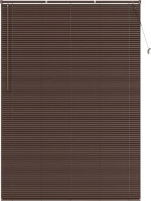 vidaXL Jaluzea venetiană Maro Întunecat cu Model 213 x 140 cm PVC
