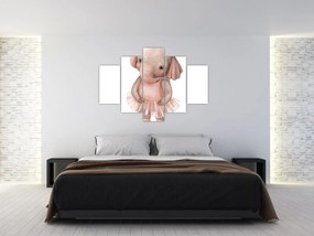 Tablou - Animăluț în acuarelă N⁰5 (150x105 cm)