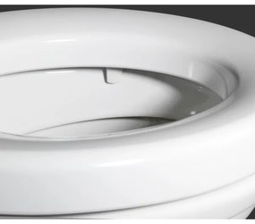 WENKO 21905100-Capac WC SECURA 37x44 cm alb/gri