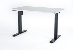Viva New Generation 2.0, Birou reglabil electric, un singur motor - Standard - 1400x750x18 - Alb - Negru