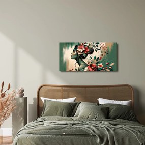 Tablou muză florală