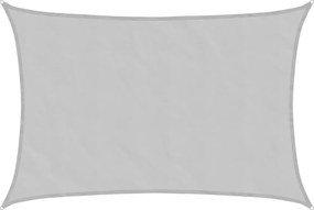 vidaXL Parasolar, gri deschis, 6x4 m, 100% poliester Oxford