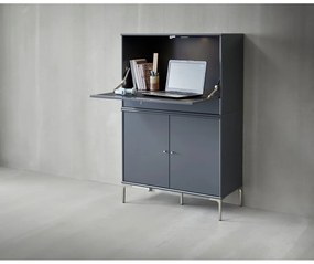 Dulap vinotecă gri 89x76 cm Mistral 004 - Hammel Furniture