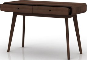 Birou cu aspect de lemn de nuc 50x120 cm Cassie – Støraa