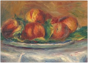 Tablou - Auguste Renoir, Peaches on a  Plate, reproducere (70x50 cm)