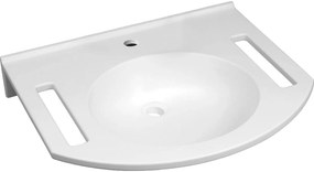 Geberit Publica lavoar 60x55.5 cm clasică pentru persoane cu dizabilități alb 402160016