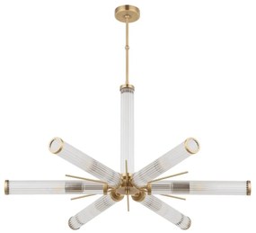 Lustra cu 6 brate design LUX realizat manual OREZZO