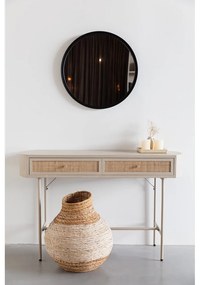 Masă consolă bej 40x120 cm Amaya – White Label