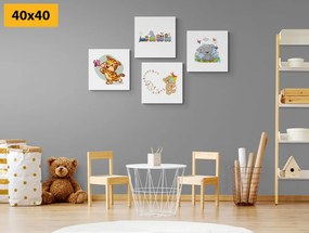 Set tablouri animăluțe colorate