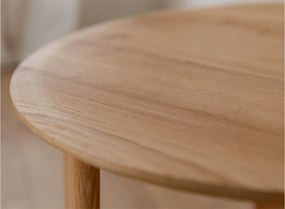 Măsuță lemn masiv rotundă Monte Ø61×39 cm