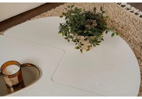 Măsuță de conferință Moira Wood White