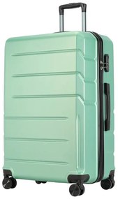 Valiză mare cu două roți BONTOUR „SPINNER”, verde pudră