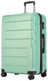 Valiză mare cu două roți BONTOUR „SPINNER”, verde pudră