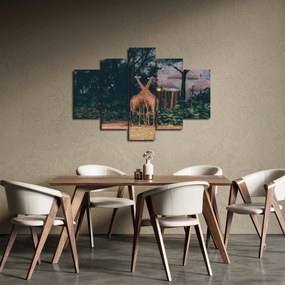 Tablou cu două girafe (150x105 cm)