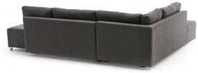 Coltar Extensibil Manama Corner Sofa Bed Left, Antracit