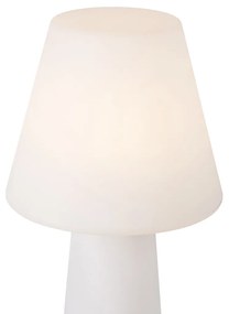 Lampă de podea design exterior alb IP44 - Katrijn