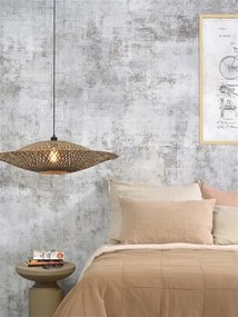 Lustra suspendata din bambus Bali orizontal L, 87cm BALI/H/8720/BN
