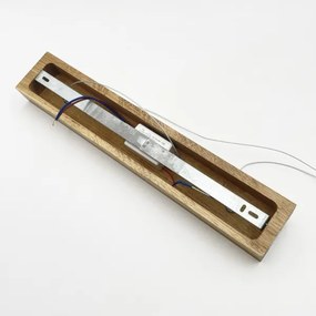 Lampă suspendată LED pe cablu VERDE LED/18W/230V 3000K 106 cm stejar