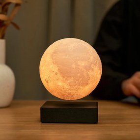 Decorațiune luminoasă neagră cu alimentare la priză ø 12 cm Moon – Gingko