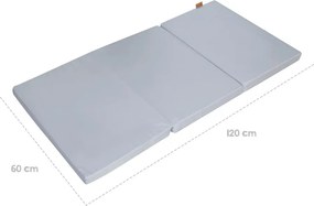 Saltea pentru copii din spumă cu husă detașabilă/pliabilă 120x60 cm Style – Roba