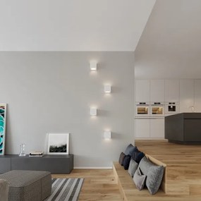 Sollux SL.0005 - Aplica de perete LEO 1xE27/60W/230V albă