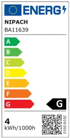 Copac decorativ cu LED-uri cu flori - 1,5 m, alb cald