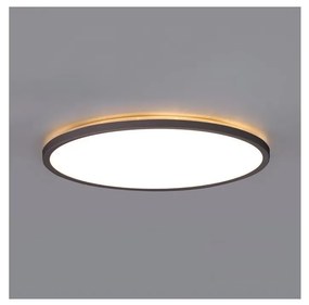 Plafonieră LED pentru baie NIVERA LED/32W/230V IP54 d. 42 cm negru