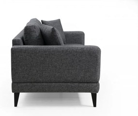Canapea cu 2 Locuri Nordic 2 Seater, Gri Inchis