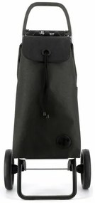 Geantă de cumpărături Rolser I-Max Tweed 2 LogicRSG pe roți, negru