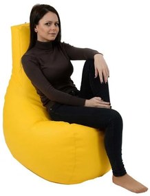 Fotoliu tip Scaun Sunlounger EVO, Material Piele ecologica - Galben