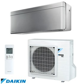 Aparat de aer conditionat inverter Daikin Stylish FTXA50BS + RXA50B, 18000 BTU, 36 m², A++ / A++, Wi-Fi, R-32, Gri