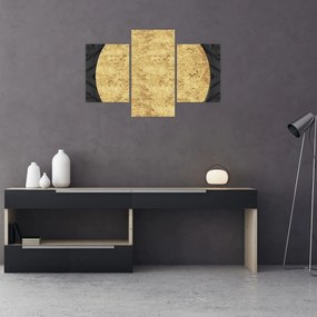 Tablou - Structura de aur N⁰2 (90x60 cm)