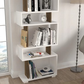 Bloc de bibliotecă White Walnut