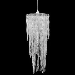 vidaXL Lampă de tavan cu cristale  26 x 70 cm