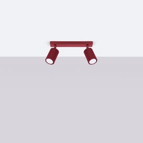 Brilagi - Spot LED CRESTO, 2x GU10, 10W, 230V, bordo