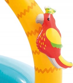 Piscină gonflabilă pentru copii INTEX cu umbră și motive animaliere