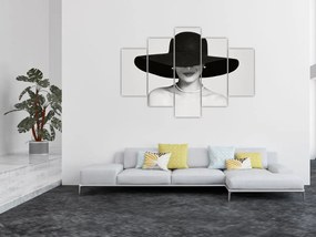 Tablou - Femeia cu pălărie (150x105 cm)