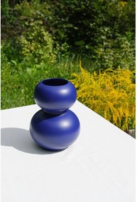 Vază albastru-închis din ceramică (înălțime 36 cm) Tuga – noo.ma