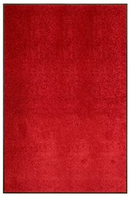 vidaXL Covoraș de ușă lavabil, roșu, 120 x 180 cm