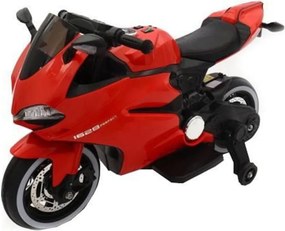 Motocicleta Electrica cu Acumulator Pentru Copii NOVOKIDS™ Napoleon Premium Motor, 3-7 ani, max 30 kg, Cu Sunete si Lumini LED, sa din piele,