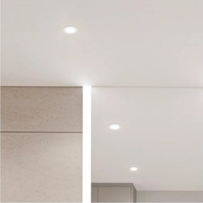 Eglo 902248 - Set 3x spoturi încastrate LED BARRANCO pentru baie, 1xGU10/4,5W/230V, IP44, alb