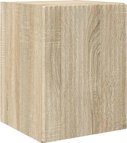 vidaXL Dulap TV de perete Sonoma 30 x 31 x 40 cm Lemn compozit