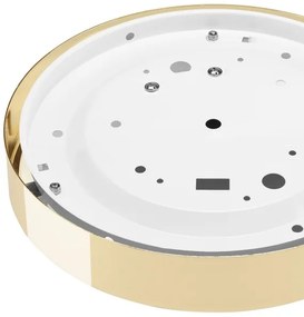 Plafonieră DANTE 1xE27/60W/230V d. 26 cm aurie